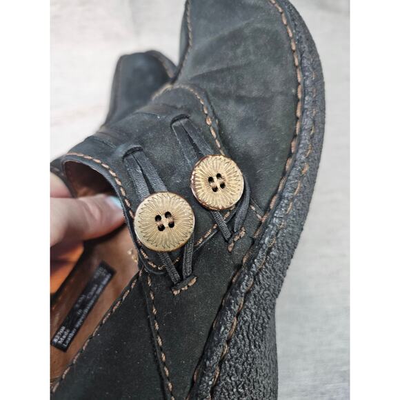 Clarks Artisan Unstructured Leather Slip On Loafer Shoes 82708 US 8.5 - Picture 9 of 9